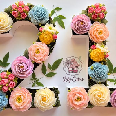 Letter / Numbers Cupcake Tray (starting at $83 for Single Tray)