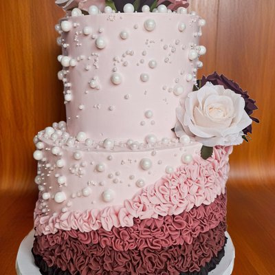 Two Tiered Cake OPTION 2