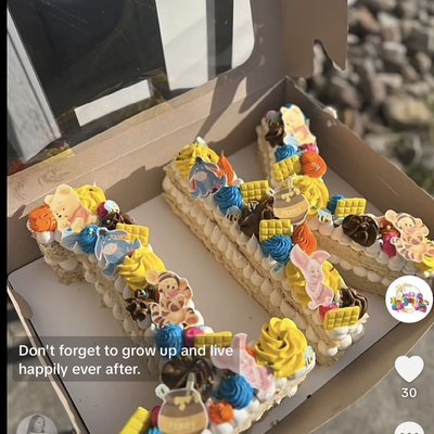 🔢🎂 Number & Letter Cakes (2)