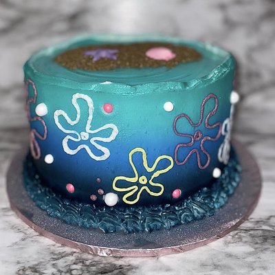 6” Buttercream Round ~12 Servings