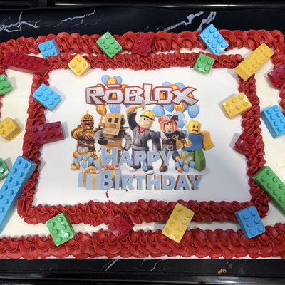 1/2 Sheet Cake