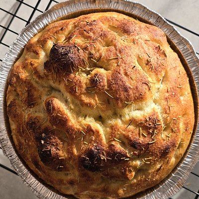 Sourdough Focaccia - Rosemary Garlic