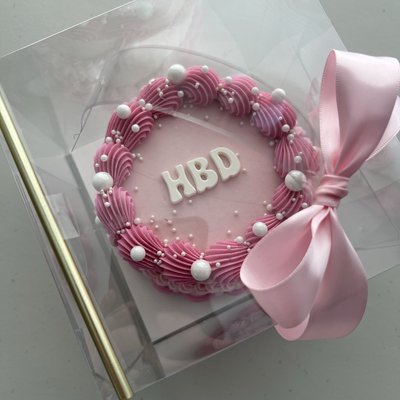 4” Vanilla Personal Cake 