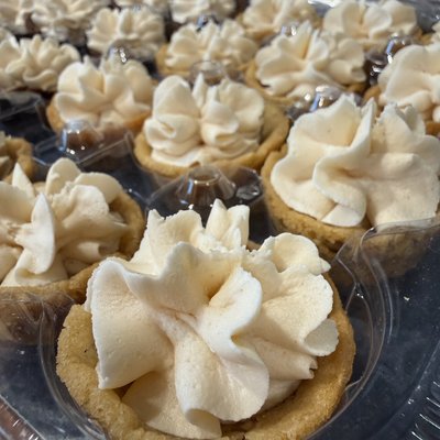 Cookie And Brownie Bites With Buttercream