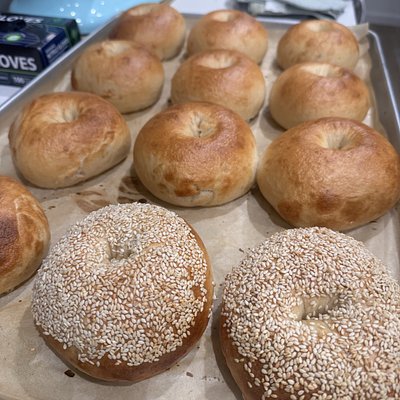 Sesame Bagels