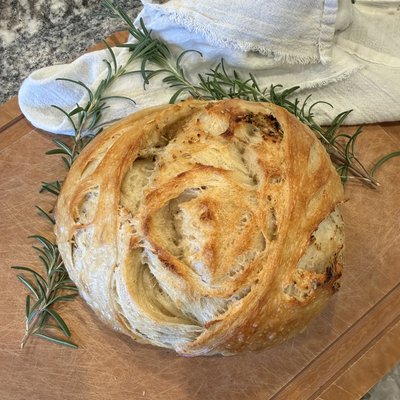Rosemary Garlic Sourdough 