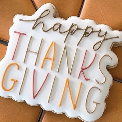 Thanksgiving Cookies  By The Dozen 