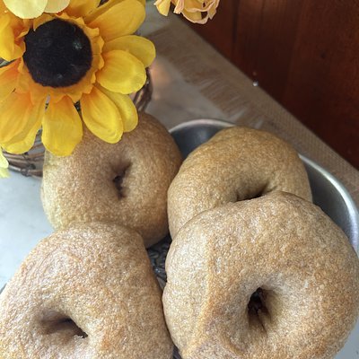 Honey Wheat Sourdough Bagel 