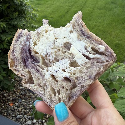 Blueberry & White chocolate Sourdough