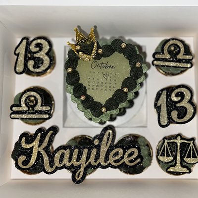 Bento Box Cake & Cupcakes 