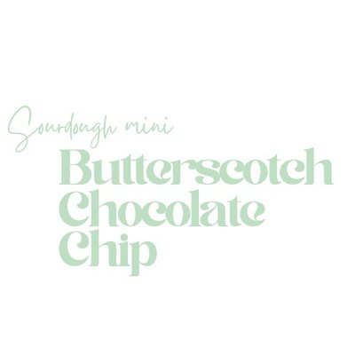 Mini Sourdough Loaf - Butterscotch Chocolate Chip