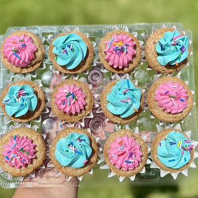 2 Dz Mini Cookie Cake Cups 