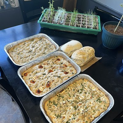 Mozzarella Basil Focaccia 