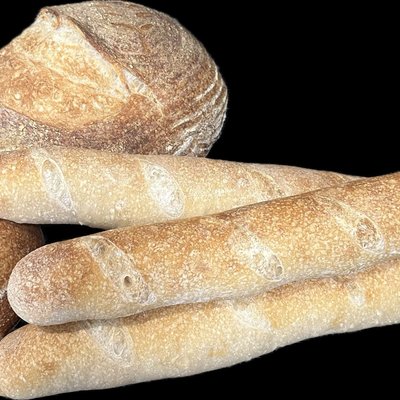 Italian herb and cheese baguette