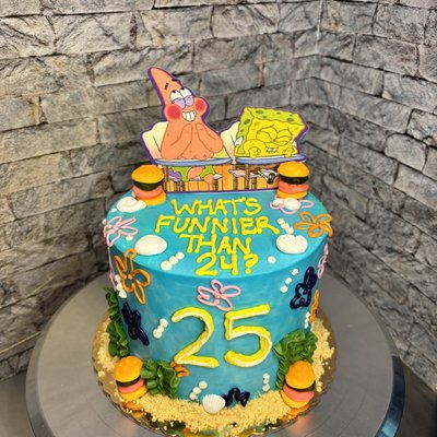 Custom 1 Tier Cake🎂