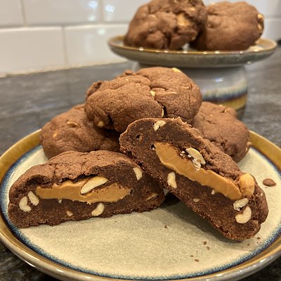 Chocolate Peanut Butter Stuffed Cookie (Minimum Order of 6)