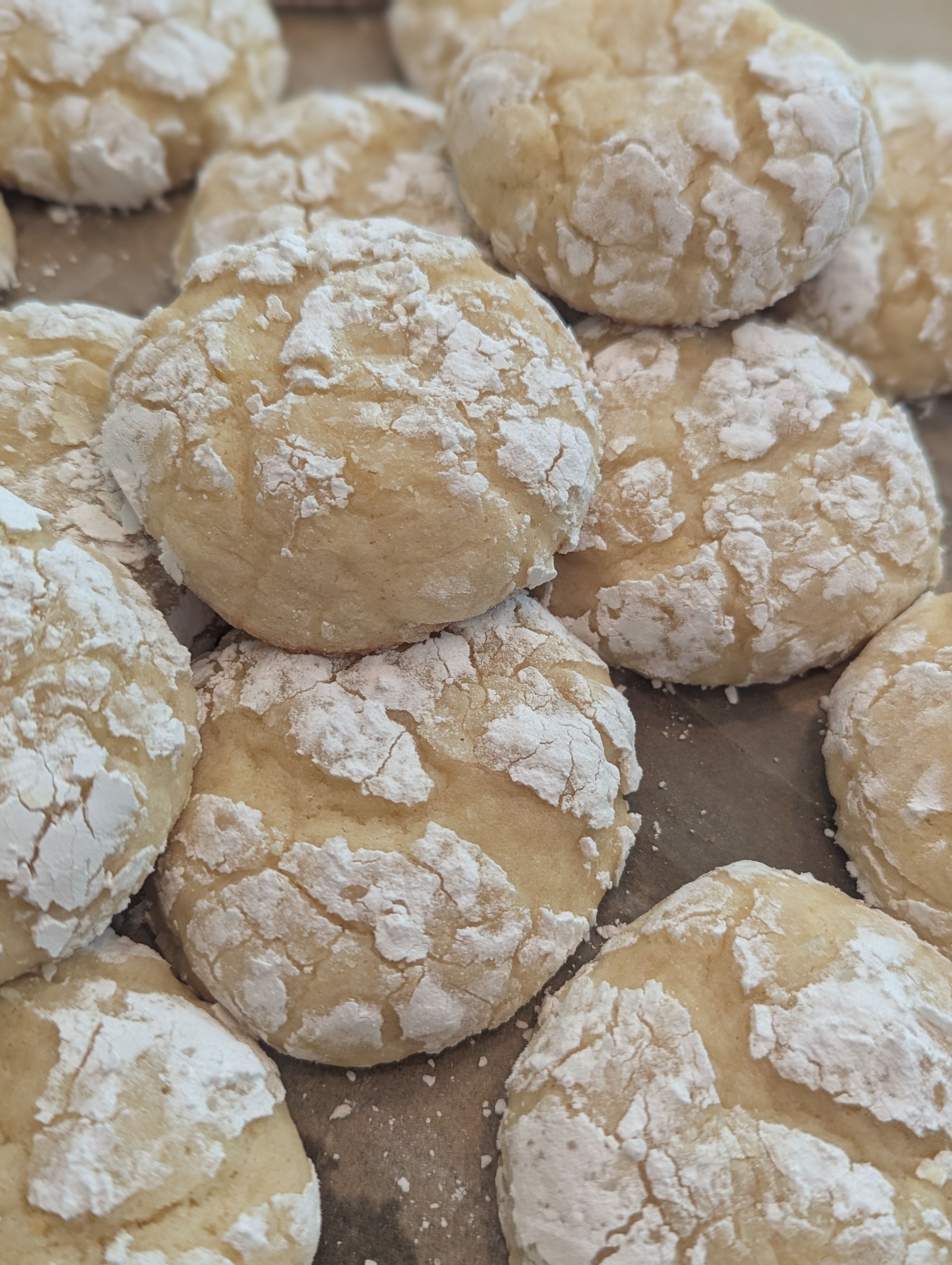Lemon Crinkle Cookies (12 Count)