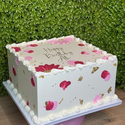 Custom 10” Square Cake 