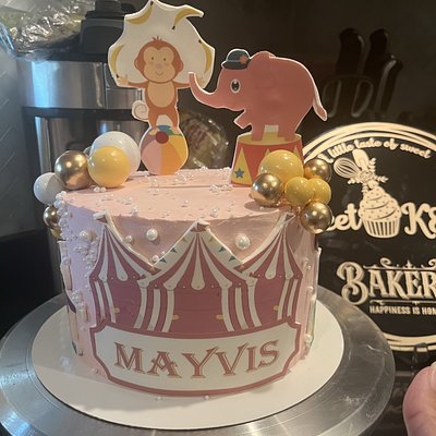 Circus Theme Cake 