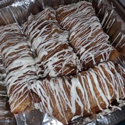 Peach Cobbler Egg rolls(4)