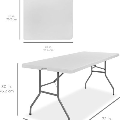 Rectangular Table Rental : Seats 8-10
