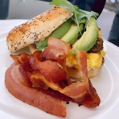 Breakfast Bagel Sandwiches (1 Meat Of Choice *avocado Extra)