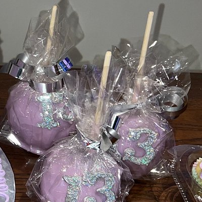 Large Candy Apples