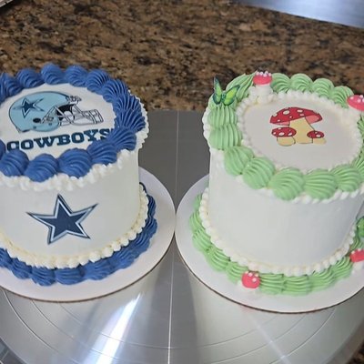 4in Two Teir Cake