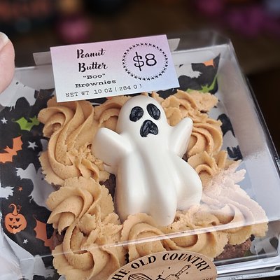 Peanut Butter "Boo" Brownie