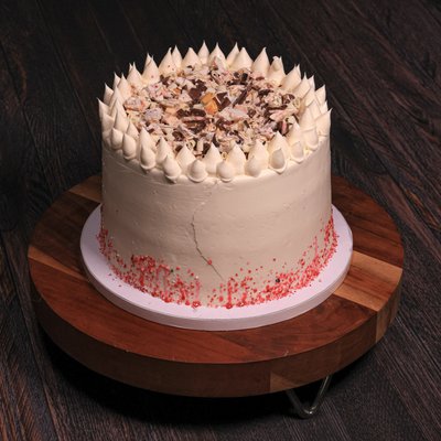 White Chocolate Peppermint Cake - 6”