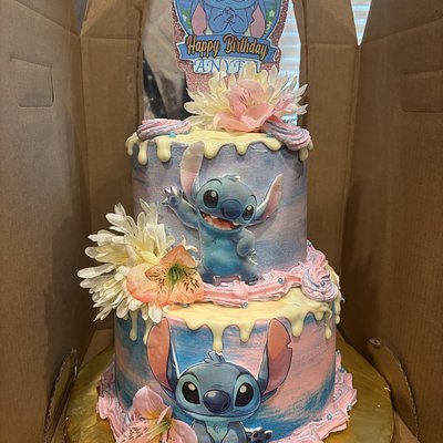 Two Tier Character Cake 