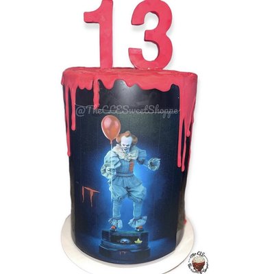 Tall Tier Breakable Cake Chocolate Piñata 