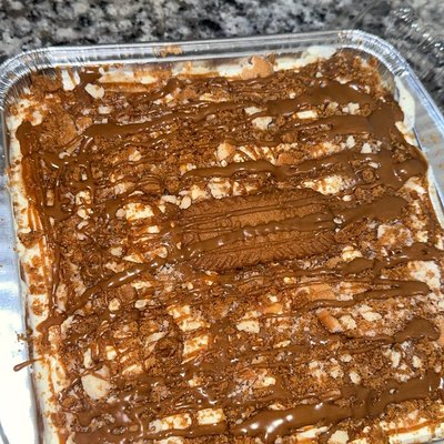 Biscoff Banana Pudding 🤎 Half Pan