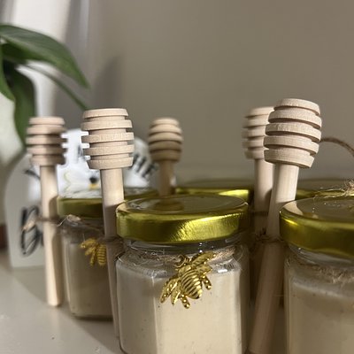 Organic Vanilla Bean Whipped Honey (4 oz with dipper) 