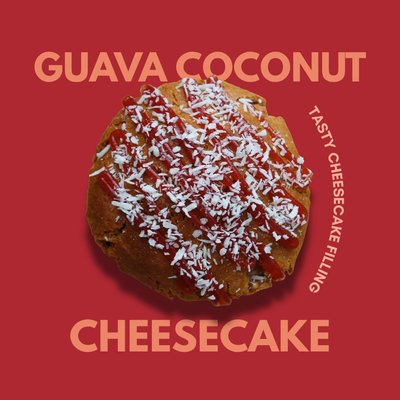 Guava Coconut Cheesecake 