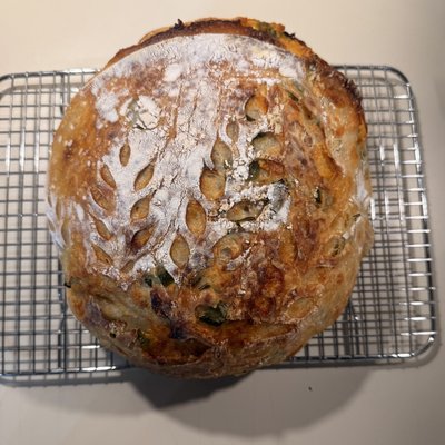 Jalapeño And Sharp Cheddar Sourdough 
