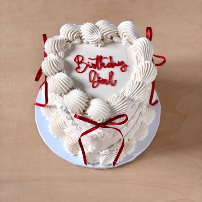 Mini Heart Cake