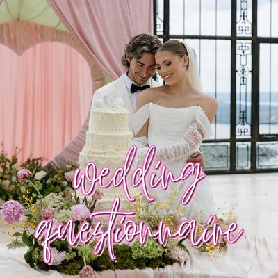 Wedding Questionnaire