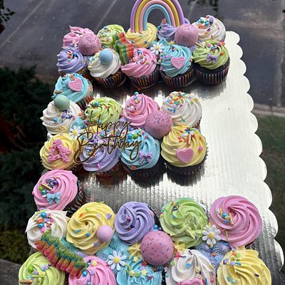 Pull Apart/Number Cakes