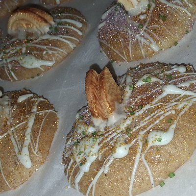 Cake Cookie- Mardi Gras