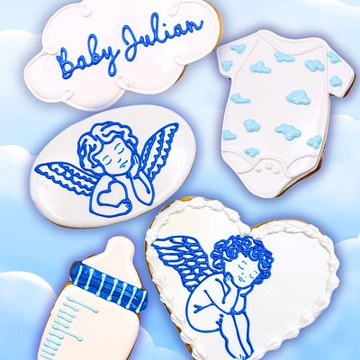 Baby Decorated Cookies