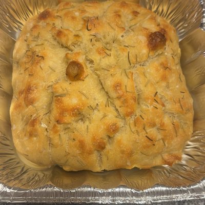 Sea Salt & Rosemary Focaccia 