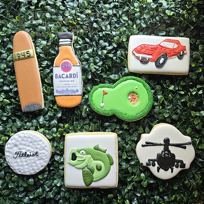Detailed Royal Icing Cookies