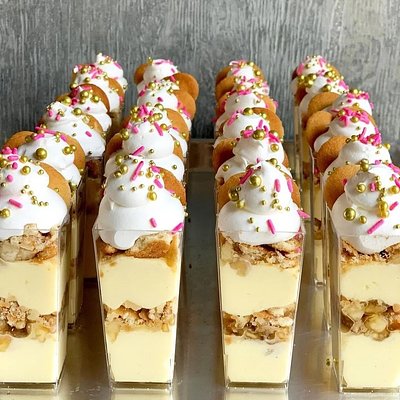 Banana Pudding (5 oz. Shooters) 1 Dozen 