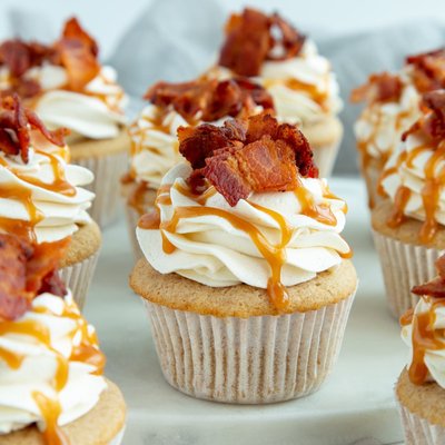 Maple And Bacon Cupcake