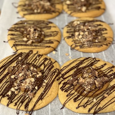 Twix Cookies