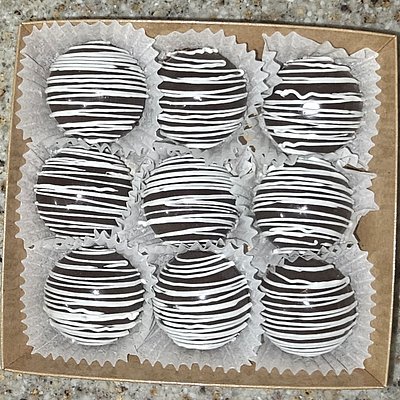 Dark Chocolate Buttercream Bonbons