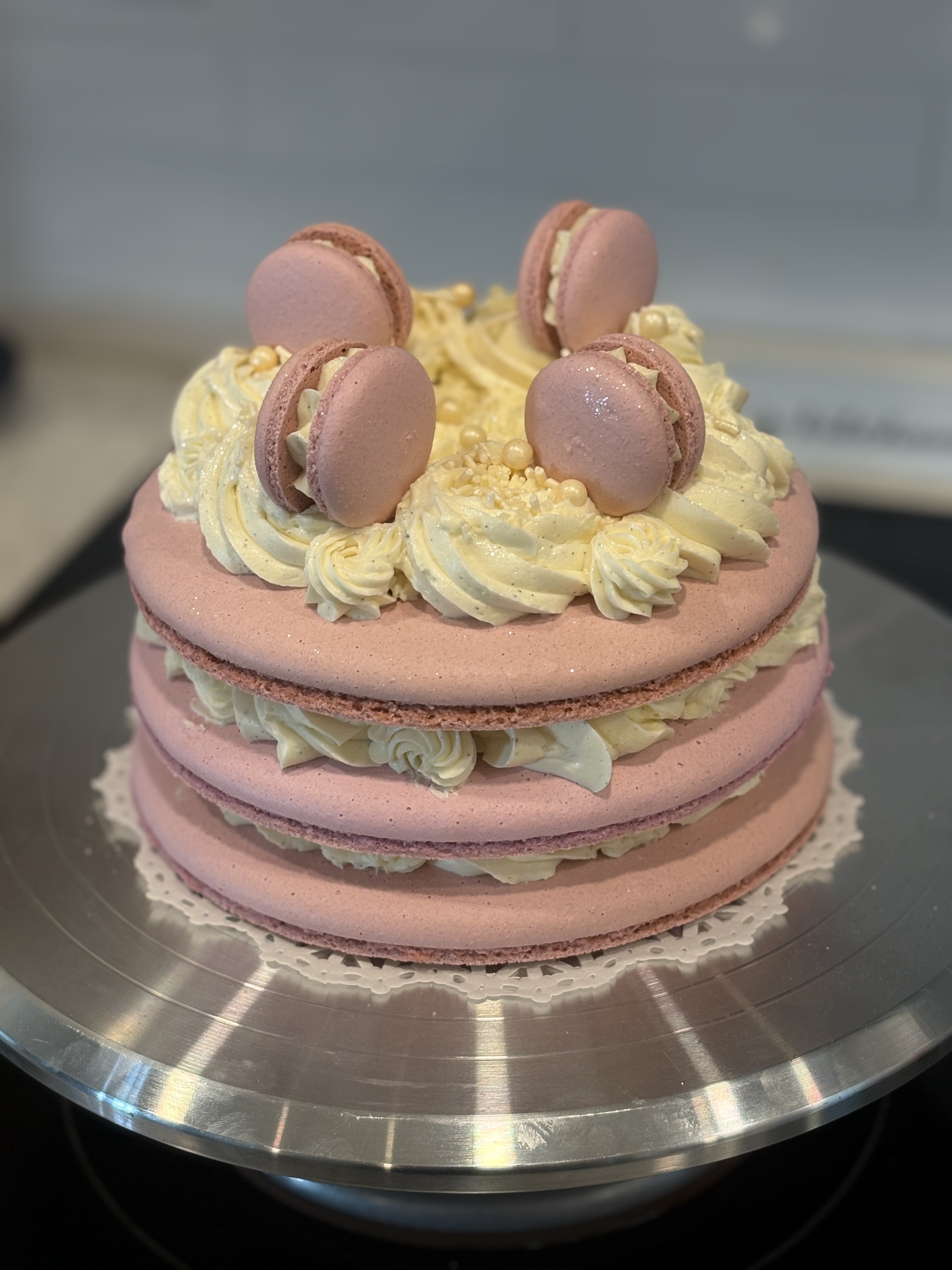 Macaron Cake