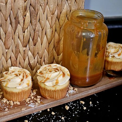 Salted Caramel Cupcakes 