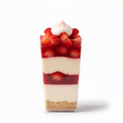 Strawberry Cheesecake Dessert Shooters